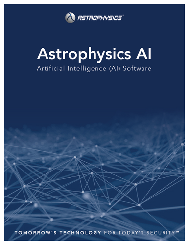 Astrophysics Artificial Intelligence (AI) Software